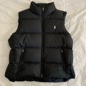 Black Puffer Vest